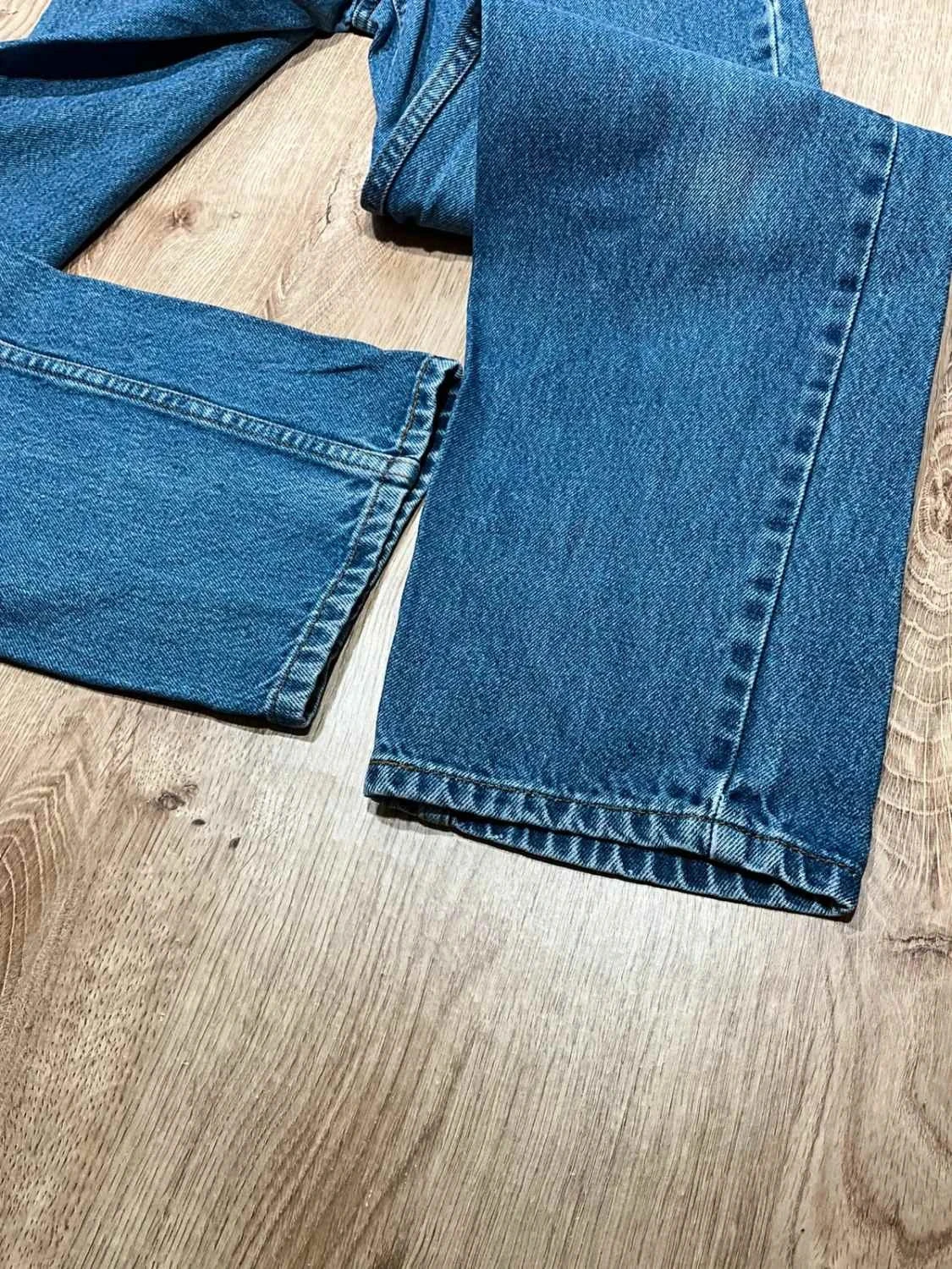 Jean Levi's 550 Relaxed Fit Unisexe W28 L32 Vintage 100% Coton Bleu délavé – photo 4